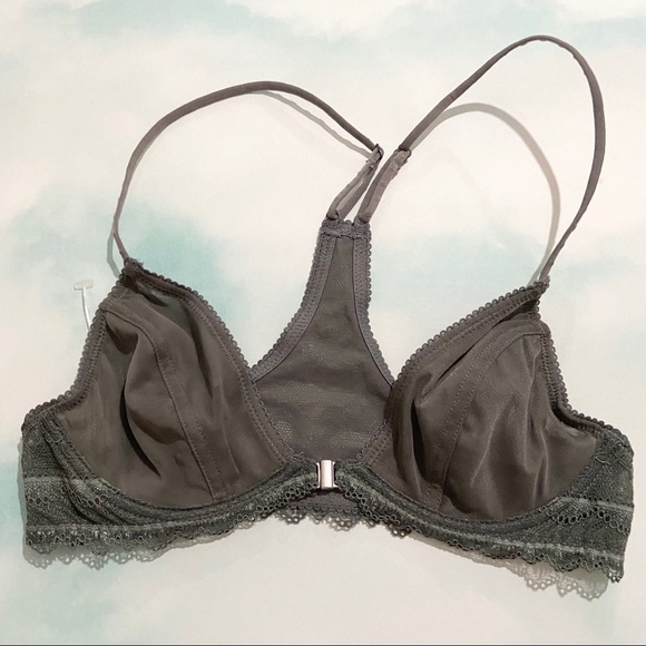 Free People Other - NWOT FREE PEOPLE Front Clasp Wired Unlined Bra 32B